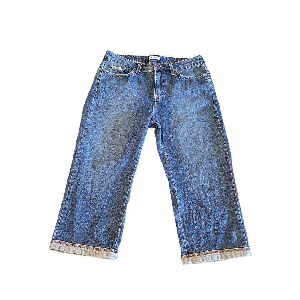 Lee Denim Capri Cropped Pants Women's Sz 10